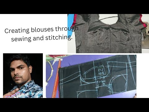 blouse cutting and making ||new pattern blouse cutting and sewing#dream fashion 143#viral video