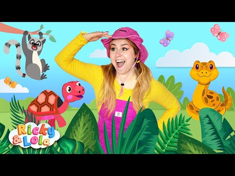 Lola Explores Tropical animals at the Zoo 🐒 | Fun & Educational Video for Toddlers!