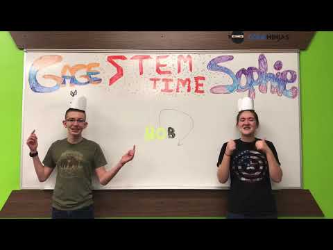 STEM Time with Sophie and Gage: Flying Crowns aka Gyroscopes