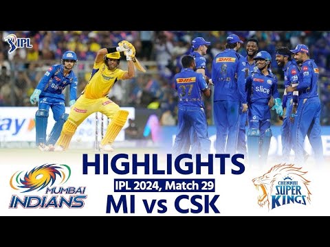 MI vs CSK ipl highlights 2024 | Rohit Sharma 100*(63) vs CSk | ipl full highlights match in hindi |