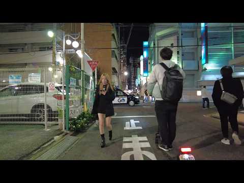 大久保公園・新宿歌舞伎町をお散歩！ラブホテル街に隠れた魅力を発見！Night Walk in Tokyo, Relaxing Walking in Japan, Shinjuku Kabukicho