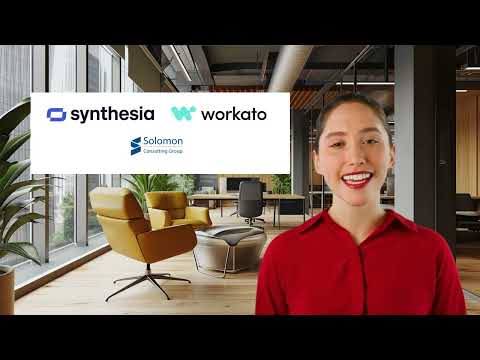 Introducing the Synthesia Workato Connector | Automate AI Video Creation with Ease