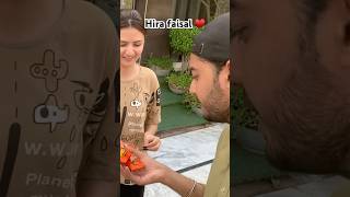 Hira faisal give me chocolates🍫😍#meetup #foryou #sistrology #hirafaisal #gift #viralshorts