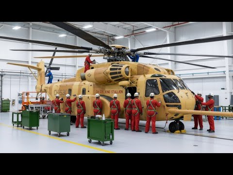 Inside the CH-53K Factory: Building the World’s Most Powerful Helicopter (Full Process)