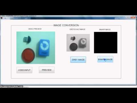 MATLAB GUI Real time image type conversion