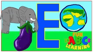 FUN IN LEARNING ABCs | Drawing | The letter E