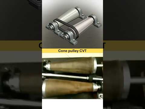 Where we can used this cone cvt? Any idea 🧐‼️ #cad #solidworks #3ddesign #cvt #motorbike #cars