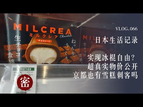 京都生活｜在日本实现雪糕自由？超市物价大公开｜国内雪糕刺客吃不起｜Live in Kyoto｜ Kyoto Supermarket