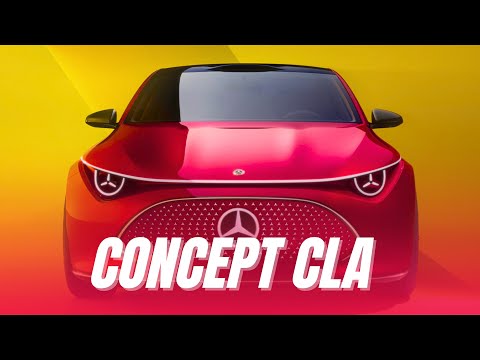 Mercedes-Benz Concept CLA Class mixes big range and big style