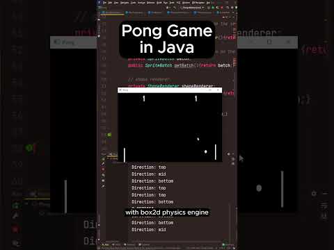 I finished my 2ND game for my CHALLENGE 😀 #java #gamedev #learning