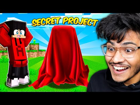 I REVEALED MY SECRET PROJECT | MINECRAFT PART 11