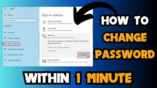 Password Change Made EASY in 2024