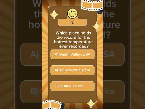 Earth Quiz Challenge: Test Your General Knowledge! Can You Choose the Right Answer? 🌎#quiz #trivia