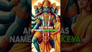 The Birth of Kartikeya - The Divine Warrior #shorts #history