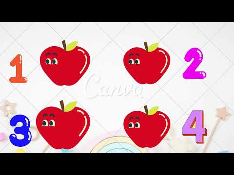 Let's Count. Counting song for kids. #nurseryrhymes #kidssongs #abcsong #educationalsongs