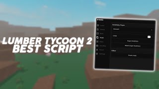 (2022 Pastebin) The Best Lumber Tycoon 2 Script! (Dupe Items, Spawn Wood)