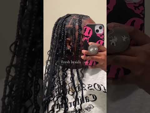 I am in need of a hair appointment again 😭 #knotlessbraids #protectivestyles #protectivehairstyle