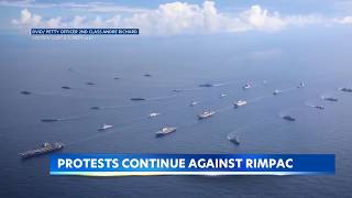 Peace groups rally against RIMPAC in Hawaii