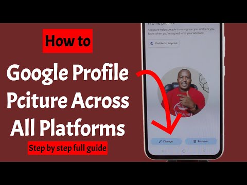 How to Change Google Profile Picture or Photo