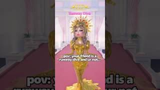 that ONE friend in DRESS TO IMPRESS 😭 #roblox #dresstoimpress #dti #shorts