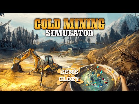 Gold Mining Simulator Gems & Glory – Release Date Trailer