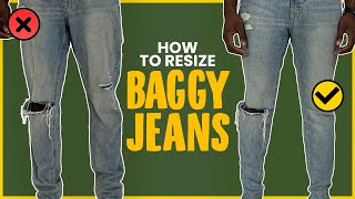 From BAGGY To FITTED: How To Take In Your Pants (Clothing Alterations For Beginners)