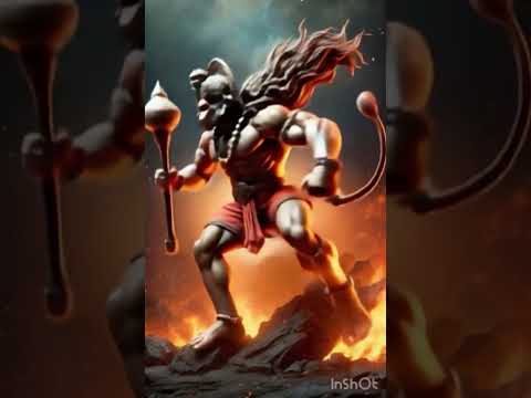 🔥 Hanuman Ji Walks Through Fire | Divine Power Unleashed 🙏 | Must Watch! #hanuman