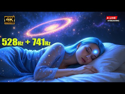 528 Hz + 741 Hz | Powerful Healing Frequencies for Deep Detox & DNA Repair