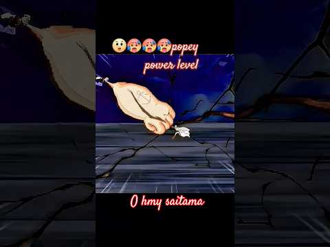 popey vs saotama #anime #goku #animeshorts #greenscreen #gokuvssaitama #saitama #animeviralshorts