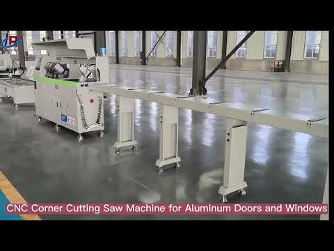 Heavy-Duty CNC Corner Code Cutting Saw for Aluminum Doors & Windows#cutting #machine #cnc
