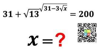 Can you solve the equation? | (Mathematical Olympiad Training) | #math #maths