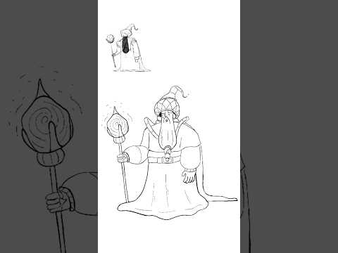DRAWING WIZARDS FOR BEGINNERS ✨#procreate #shorts #viralshorts #howtodraw