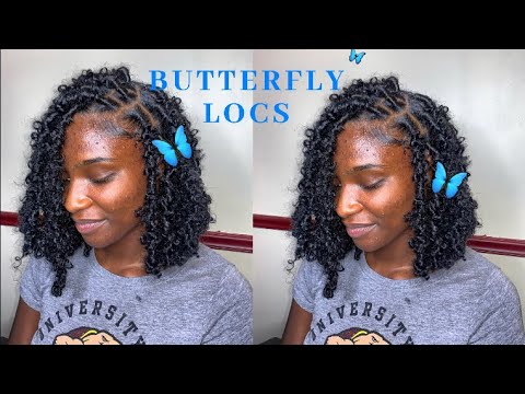 BUTTERFLY LOCS | New Method |spring twist