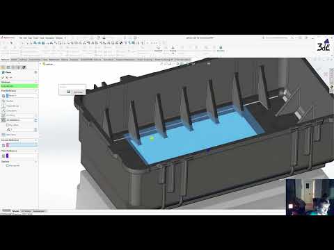 Using the Rib Tool in SolidWorks