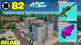 82 Elimination Solo "RELOAD” Gameplay Wins (Fortnite Chapter 7 PS5 Controller)