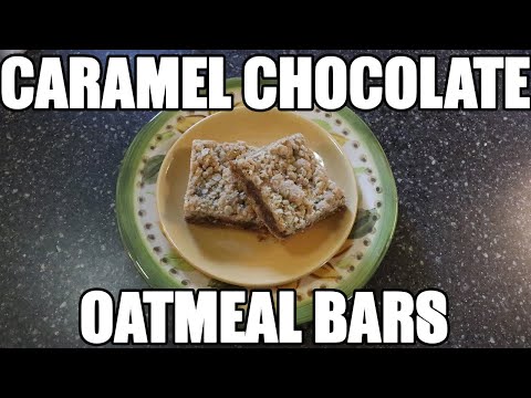 Grandma's Caramel Chocolate Oatmeal Bars!