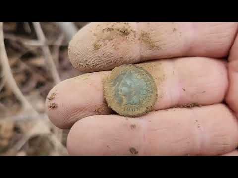 Metal detecting old sites Southern Ohio January 2023