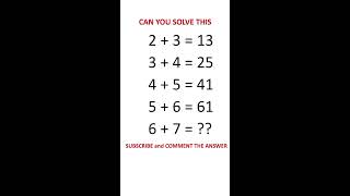 Can you solve this