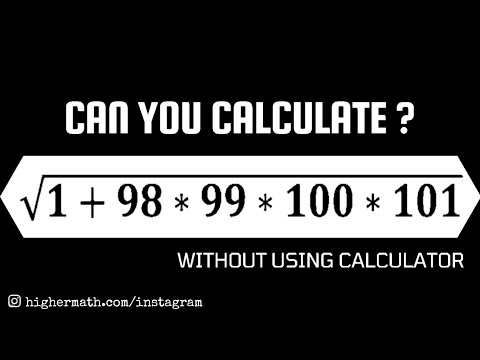 Can you calculate? | Learn instant how to solve | without using calculator | highermaths
