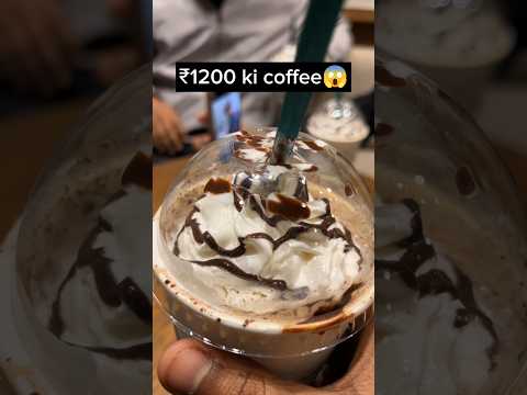 Starbucks ki coffee☕ pi bada bil ban gya😂 #viralshort #ytshort #youtube