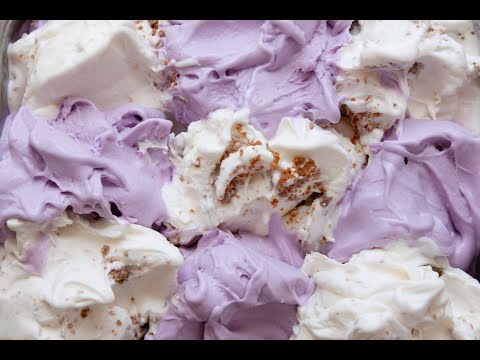 Okinawan Sweet Potato Cheesecake
