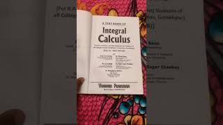 BSc 1st year 1st semester math book (integral calculus) part A