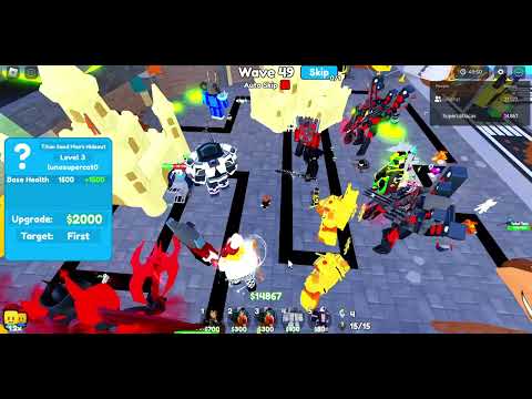 Smashing Toilet Tower Defense Ohio Mode with Just Two Players!