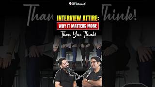 Why Being Casual in Interviews Can Hurt You! 👔 | The Power of Attire in MBA Interview 🎯| #shorts