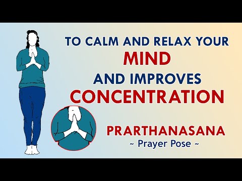 Clam and Relax your Mind and Improves Concentration | Prayer Pose | PRARTHANASANA | Haindava Tv