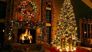 Top 500 Christmas Songs of All Time 🎄 12 Hour Classic Christmas Music Playlist 🔥 Christmas Fireplace