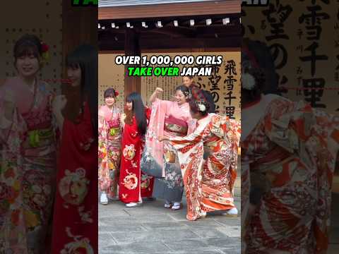 Over 1 MILLION Girls TAKE OVER Japan! 🤯