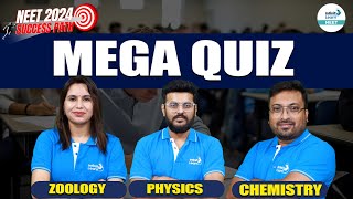 💡NEET 2024 Mega Quiz LIVE: Your Road to Success! | LIVE |  Infinity Learn NEET