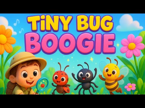 Tiny Bug Boogie | #nurseryrhymes | #kindergarten | #kidssong