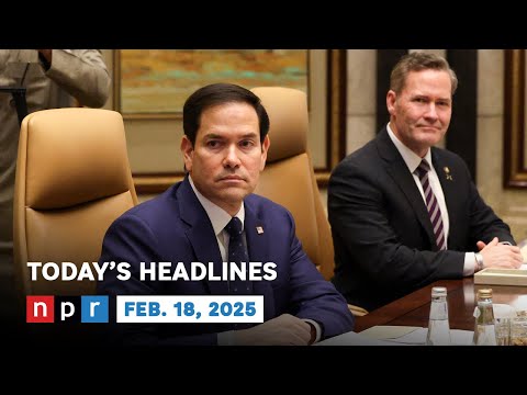 Rubio's Talks With Russian Counterparts Conclude | NPR News Now